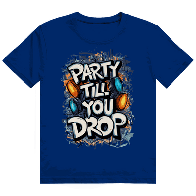 Heavy Cotton T-Shirt - Party till you drop | Division420®