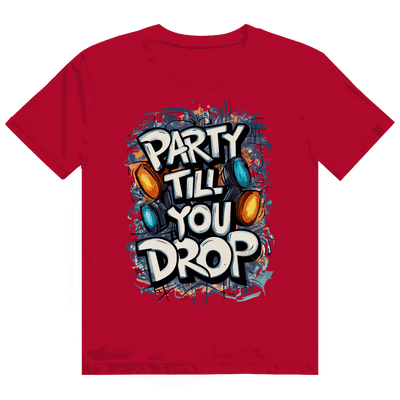 Heavy Cotton T-Shirt - Party till you drop | Division420®