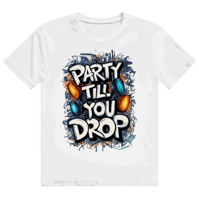 Heavy Cotton T-Shirt - Party till you drop | Division420®