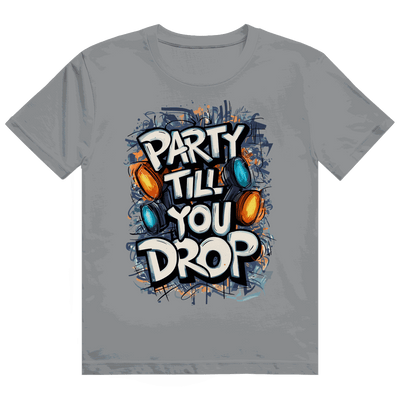 Heavy Cotton T-Shirt - Party till you drop | Division420®