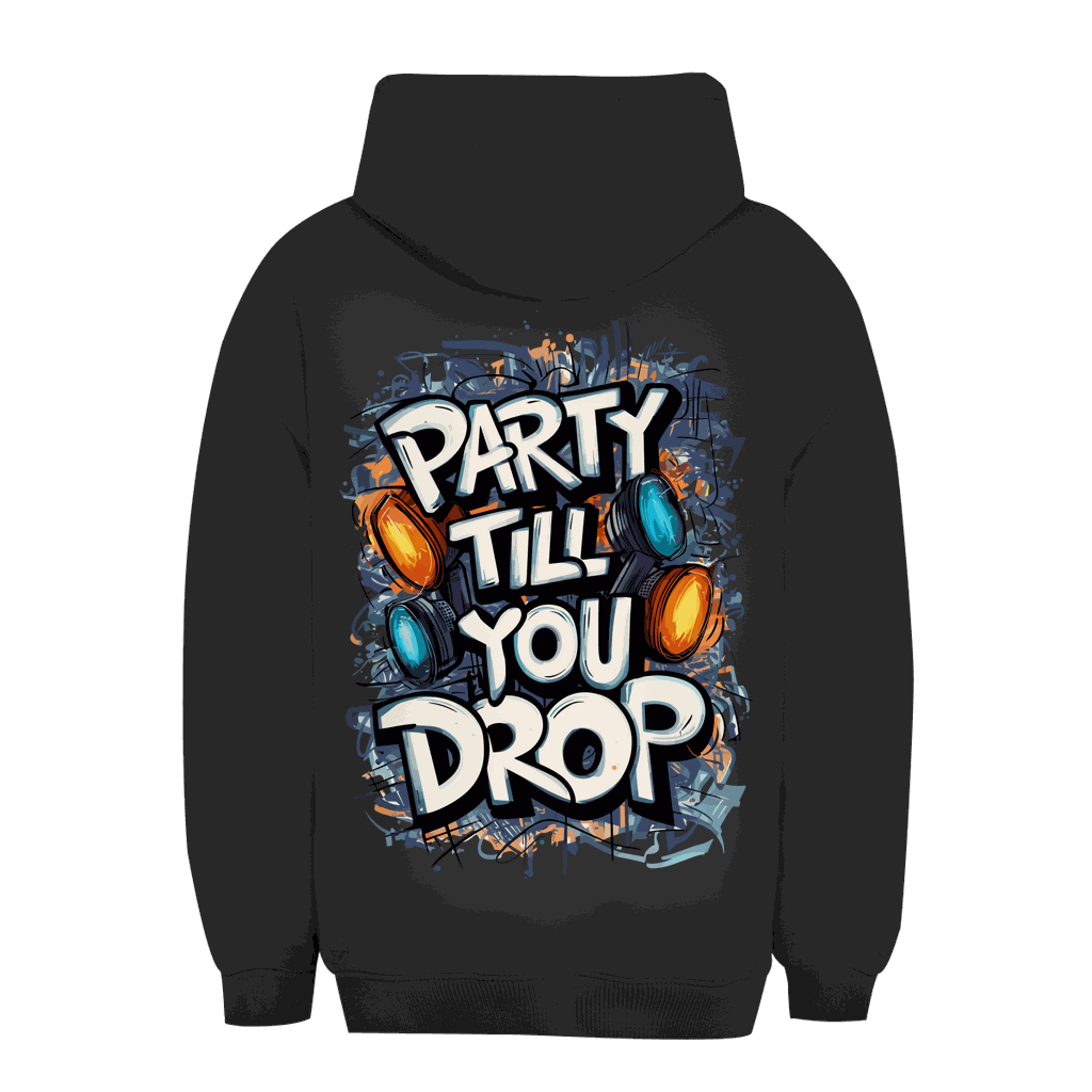 Unisex Oversize Hoodie - Party till you drop | Division420®