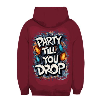 Unisex Oversize Hoodie von Division420 mit lockerem Schnitt und Kängurutasche