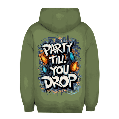 Unisex Oversize Hoodie - Party till you drop | Division420®