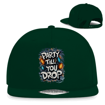 Snapback Rapper Cap - Party till you drop | Division420®