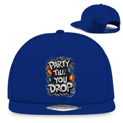 Snapback Rapper Cap - Party till you drop | Division420®