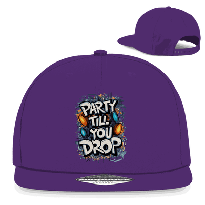 Snapback Rapper Cap - Party till you drop | Division420®