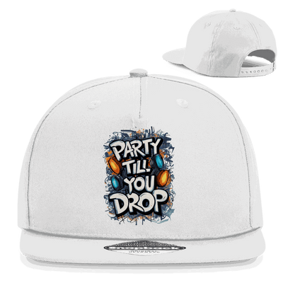 Snapback Rapper Cap - Party till you drop | Division420®