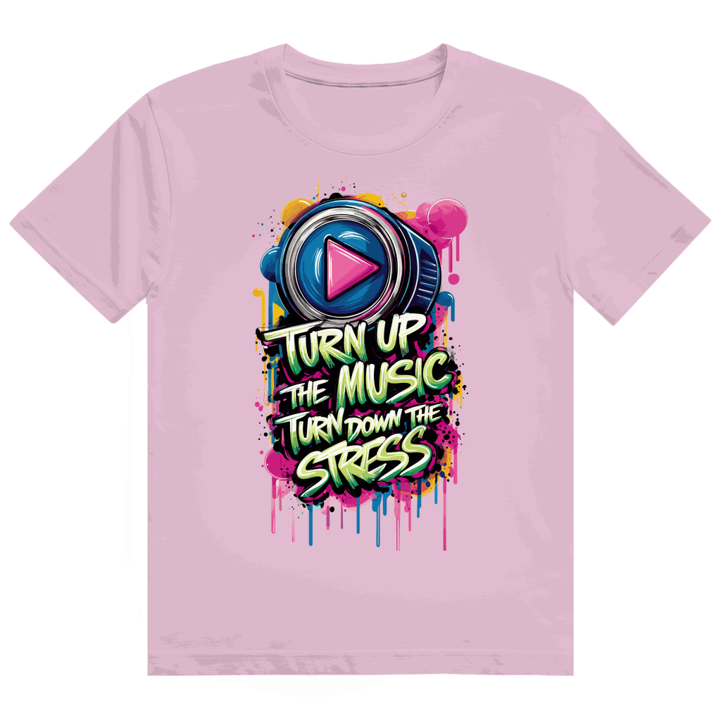 Heavy Cotton T-Shirt - Turn up the Music | Division420®