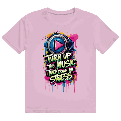 Heavy Cotton T-Shirt - Turn up the Music | Division420®
