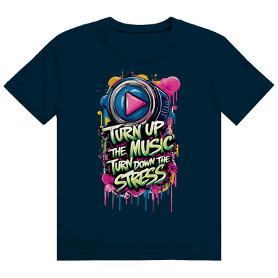 Heavy Cotton T-Shirt - Turn up the Music | Division420®