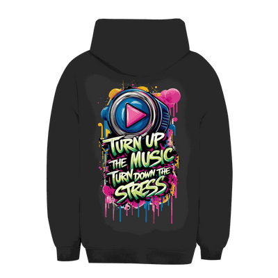 Unisex Oversize Hoodie - Turn up the Music | Division420®