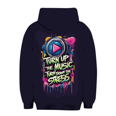 Unisex Oversize Hoodie - Turn up the Music | Division420®