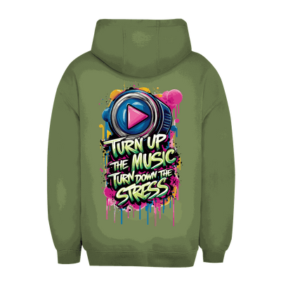 Unisex Oversize Hoodie von Division420 in urbanem Stil mit Kapuze und Kängurutasche