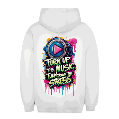 Unisex Oversize Hoodie - Turn up the Music | Division420®
