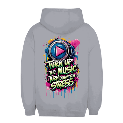 Unisex Oversize Hoodie - Turn up the Music | Division420®
