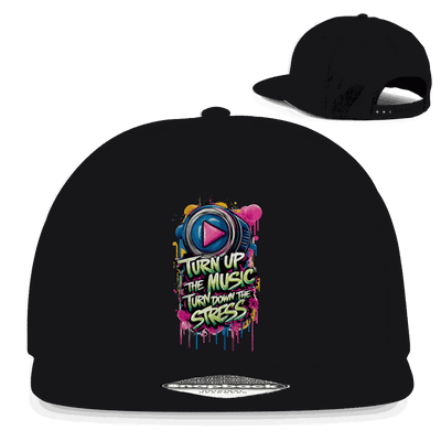 Snapback Rapper Cap - Turn up the Music | Division420®