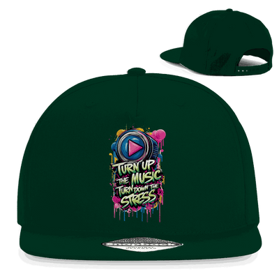 Snapback Rapper Cap - Turn up the Music | Division420®