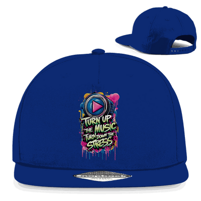 Snapback Rapper Cap - Turn up the Music | Division420®