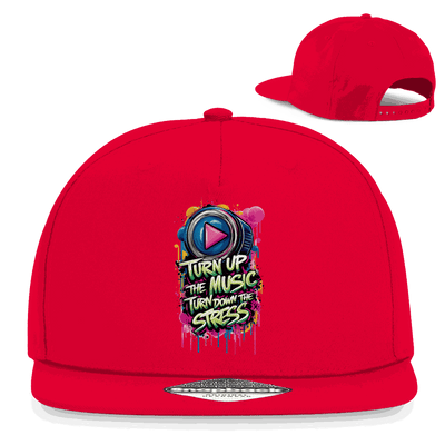 Snapback Rapper Cap - Turn up the Music | Division420®