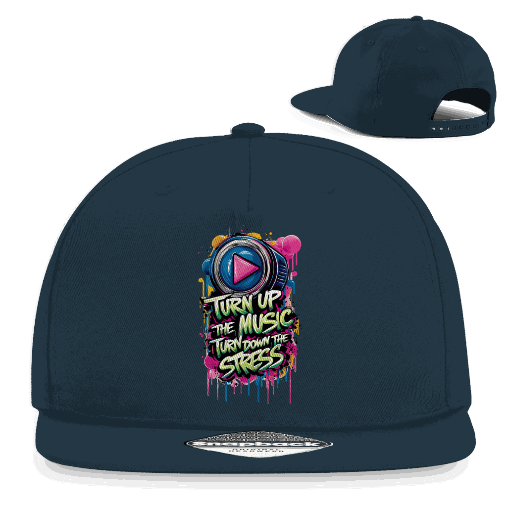 Snapback Rapper Cap - Turn up the Music | Division420®