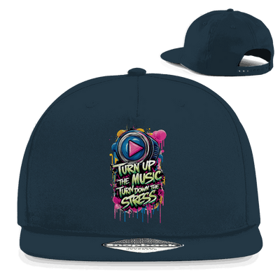 Snapback Rapper Cap - Turn up the Music | Division420®