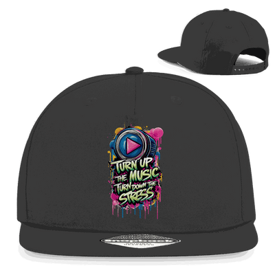 Snapback Rapper Cap - Turn up the Music | Division420®