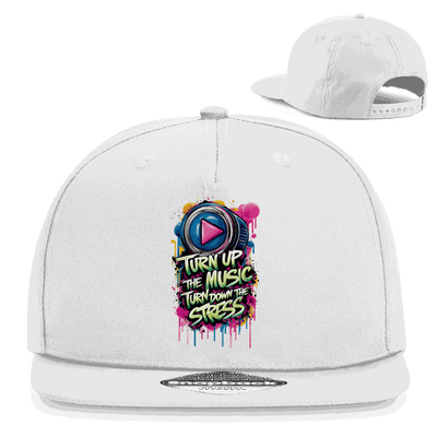 Snapback Rapper Cap - Turn up the Music | Division420®