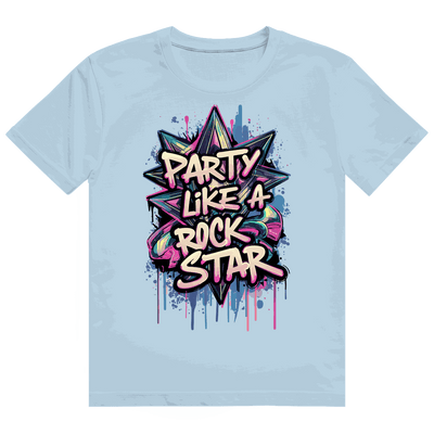 Heavy Cotton T-Shirt - Party like a Rockstar | Division420®