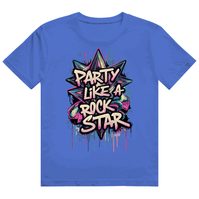 Heavy Cotton T-Shirt - Party like a Rockstar | Division420®