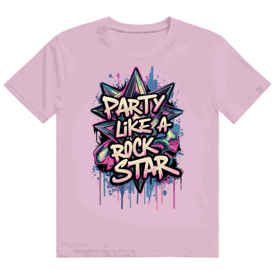 Heavy Cotton T-Shirt - Party like a Rockstar | Division420®