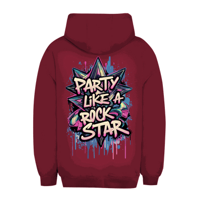 Unisex Oversize Hoodie - Party like a Rockstar | Division420®