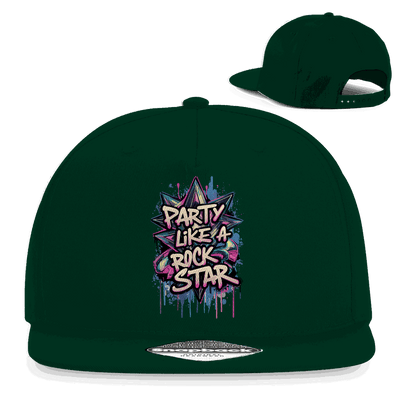 Snapback Rapper Cap - Party like a Rockstar | Division420®