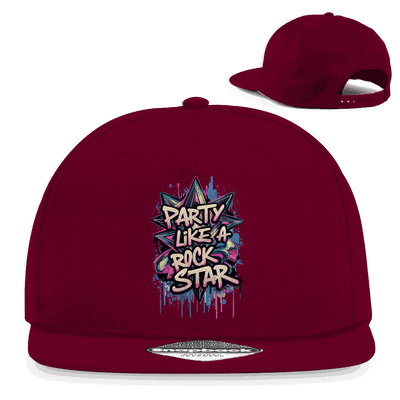 Snapback Rapper Cap - Party like a Rockstar | Division420®