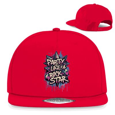 Snapback Rapper Cap - Party like a Rockstar | Division420®