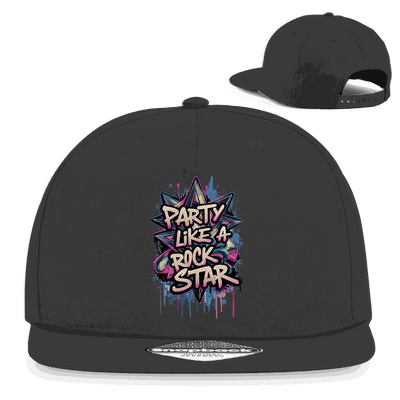 Snapback Rapper Cap - Party like a Rockstar | Division420®