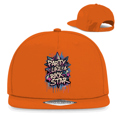 Snapback Rapper Cap - Party like a Rockstar | Division420®