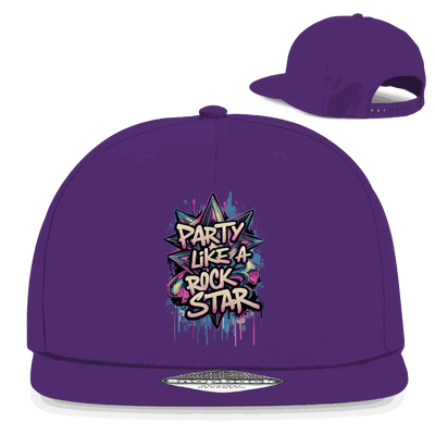 Snapback Rapper Cap - Party like a Rockstar | Division420®