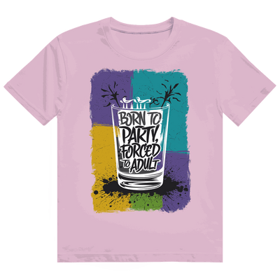 Heavy Cotton T-Shirt Born to Party | Division420®