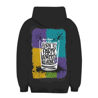 Unisex Oversize Hoodie - Born to Party | Division420®
