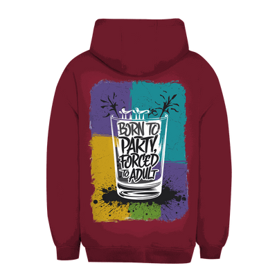 Unisex Oversize Hoodie - Born to Party | Division420®