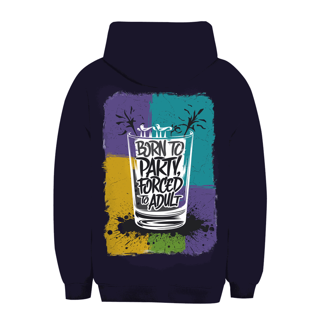 Unisex Oversize Hoodie - Born to Party | Division420®