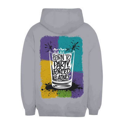 Unisex Oversize Hoodie - Born to Party | Division420®