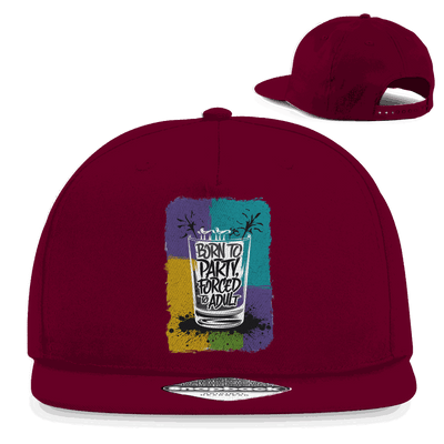 Snapback Rapper Cap - Born to Party | Division420®