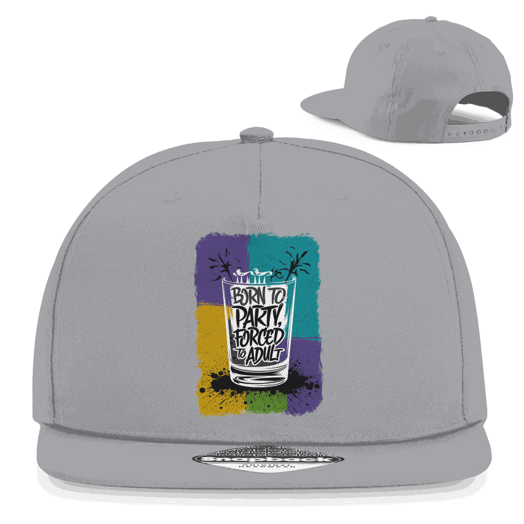 Snapback Rapper Cap - Born to Party | Division420®