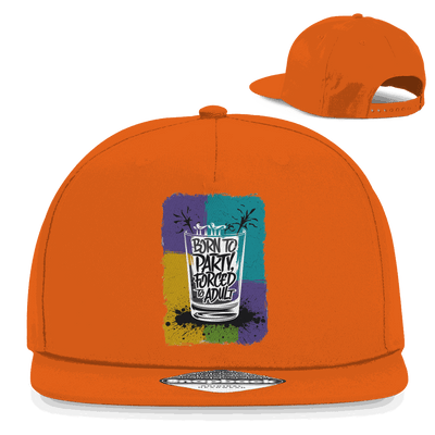 Snapback Rapper Cap - Born to Party | Division420®