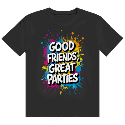 Heavy Cotton T-Shirt - Good Friends, great Parties! | Division420®