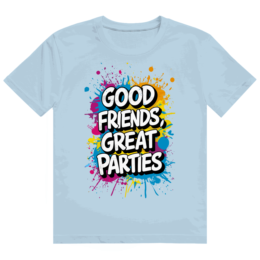 Heavy Cotton T-Shirt - Good Friends, great Parties! | Division420®