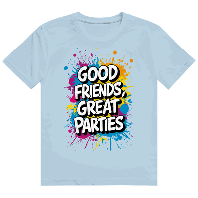 Heavy Cotton T-Shirt - Good Friends, great Parties! | Division420®