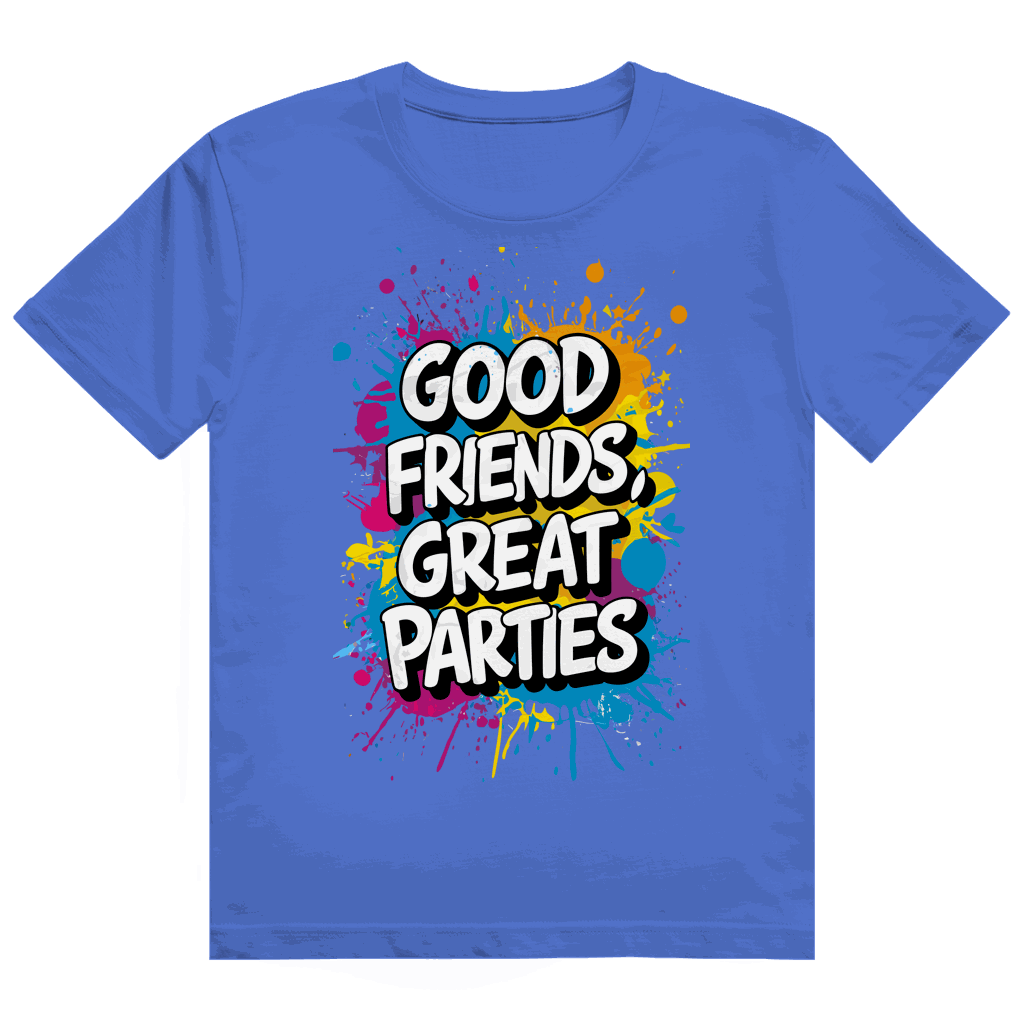 Heavy Cotton T-Shirt - Good Friends, great Parties! | Division420®