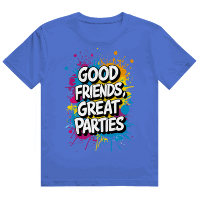 Heavy Cotton T-Shirt - Good Friends, great Parties! | Division420®